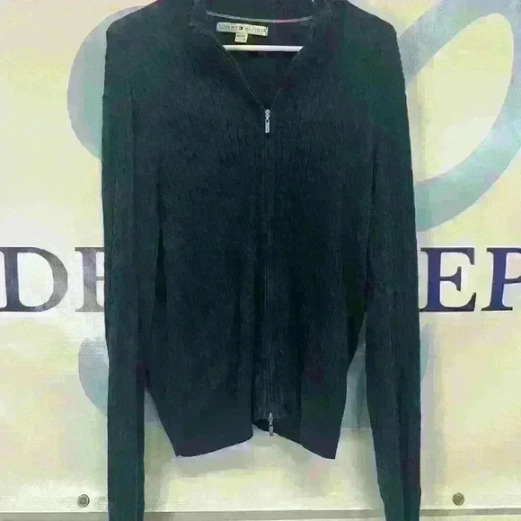Tommy Hilfiger women’s long sleeve zip up, size XL - Picture 1 of 7